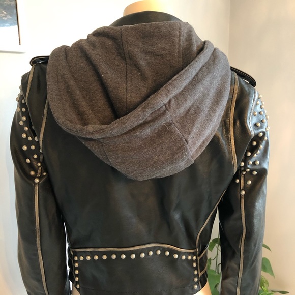 Zara faux leather jacket - Picture 7 of 9